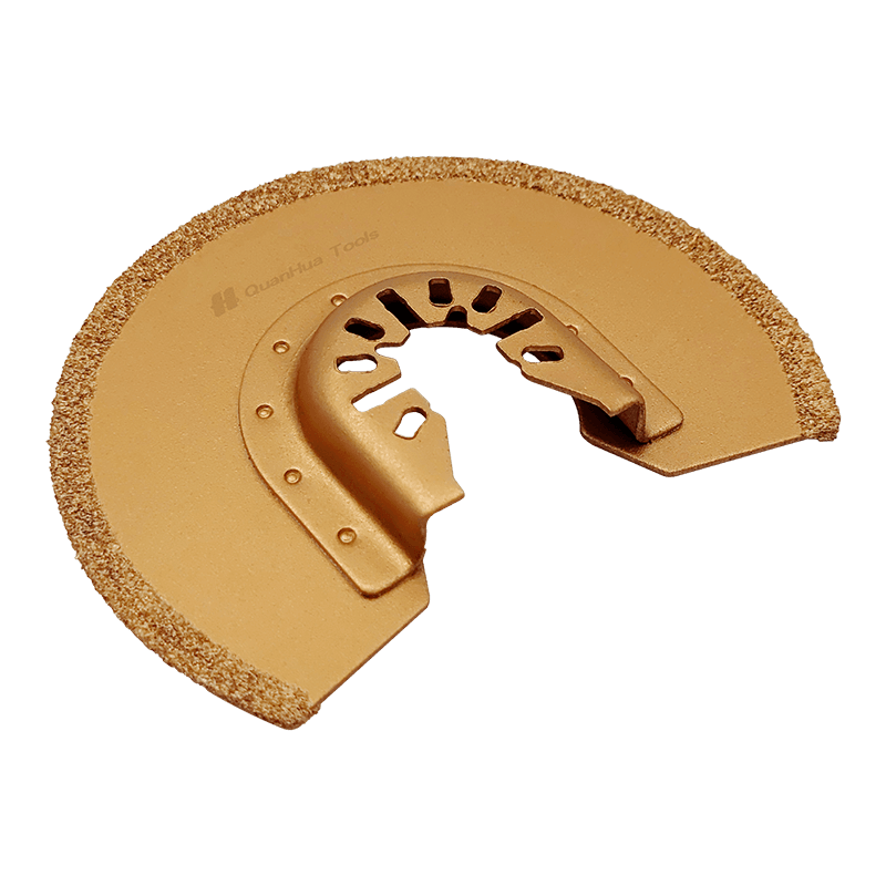 88mm Semi-Circular Hard Alloy Oscillating Saw Blade For Cement Cutting QH-5005K