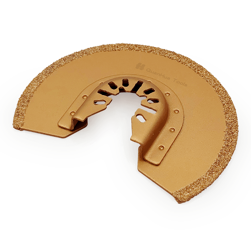 88mm Semi-Circular Hard Alloy Oscillating Saw Blade For Cement Cutting QH-5005K